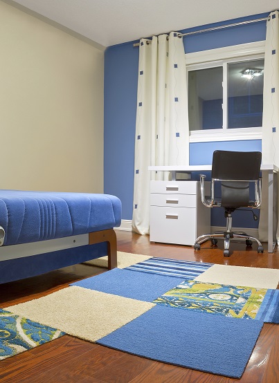 camera albastra prescolari 