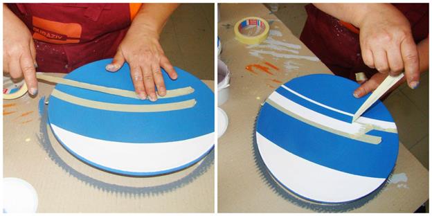 model 1 farfurie decorativa pas 5