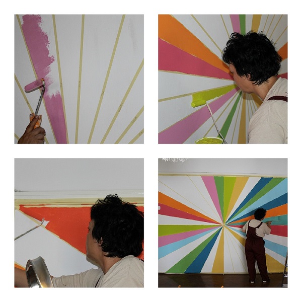 pasul 5 colorare perete duraziv