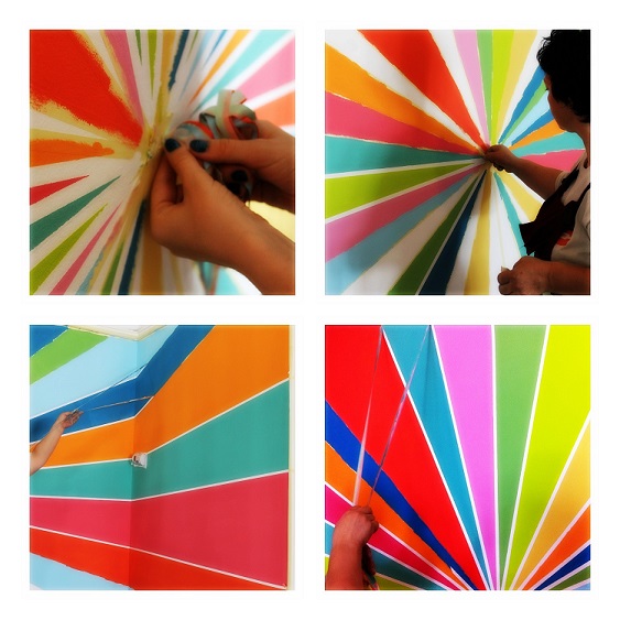 pasul 6 colorare perete duraziv